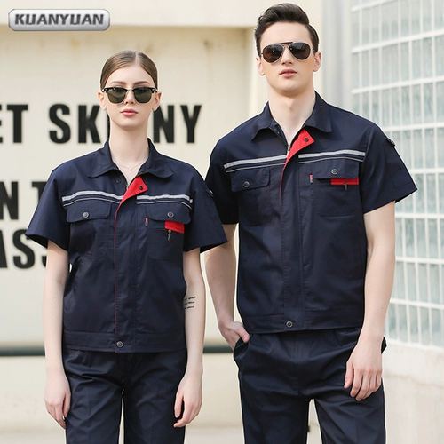 Летний износостойкий дышащий тонкий комбинезон, короткий рукав, делается под заказ