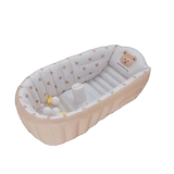 Мультяшная детская портативная ванна, с медвежатами