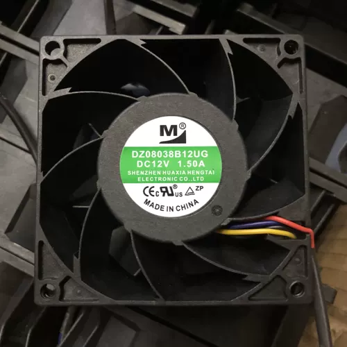 SPOT Original League M DZ08038B12UG 12V 1.50A 8038 8 см 4 линии. Вентилятор контроля температуры.