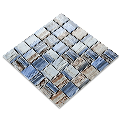 Керамическая мозаика для ванной комнаты бассейн синий не скользкий душ плитка кухня фоновая настенная балкон столовая серая