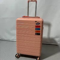 Розовая взрывобезопасная вместительная и большая цепочка с молнией