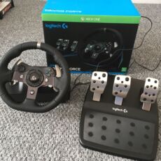 Руль logitech罗技g920方向盘xbox one xbox 360 pc游戏机方向盘pk