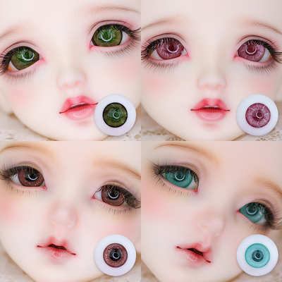 taobao agent [In stock, there is no complementary] BJD dolls 14mm16mm18mm18mm glass eye beads A product