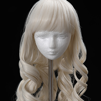 taobao agent 30,000 Dean's home bjd doll, bjd wig, three -point milk golden bangs curly hair, WG31811