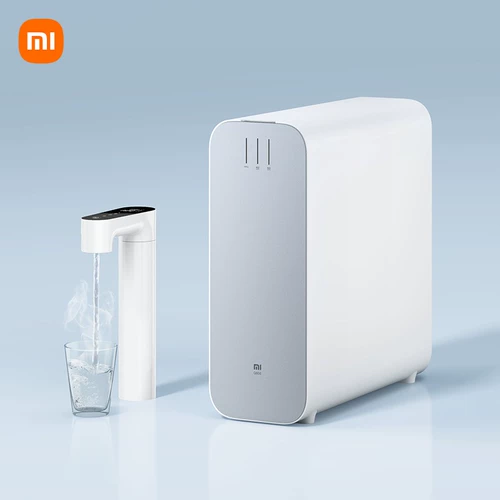 Xiaomi - это очиститель тепловой воды Q800 Домохозяйство Прямое питье Осмос обратный обратный осмос через фильтр для очистки воды нагревается