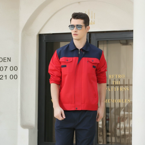 Хлопковый комбинезон, износостойкий осенний лонгслив для работы, делается под заказ