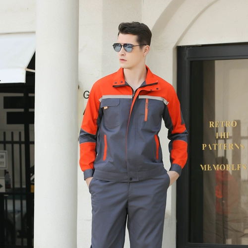 Хлопковый комбинезон, износостойкий осенний лонгслив для работы, делается под заказ