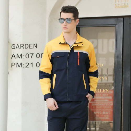 Хлопковый комбинезон, износостойкий осенний лонгслив для работы, делается под заказ