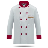 Шеф-повара Работа в одежде мужская осенняя и зимняя одежда с длинными рукавами.