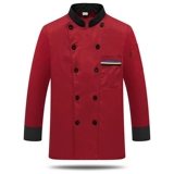 Шеф-повара Работа в одежде мужская осенняя и зимняя одежда с длинными рукавами.