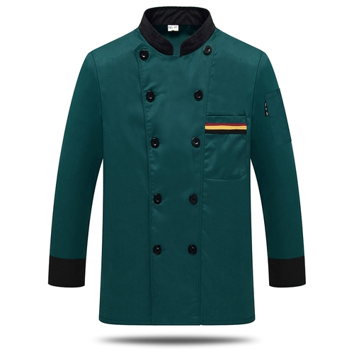 Шеф-повара Работа в одежде мужская осенняя и зимняя одежда с длинными рукавами.