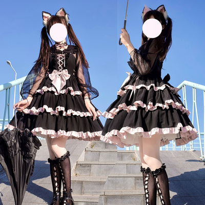 taobao agent Velvet genuine design dress, Lolita Jsk, Lolita style