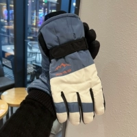 Сине-белый снег [большой размер плюс бархатный толстого сенсорного экрана