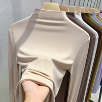 Абрикосовый, высокий воротник