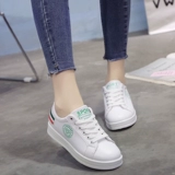 Универсальные базовые кроссовки, белая обувь для отдыха, 2018, в корейском стиле