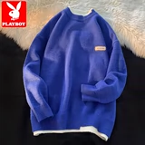 Playboy, комплект, мужской демисезонный утепленный зимний трикотажный свитер