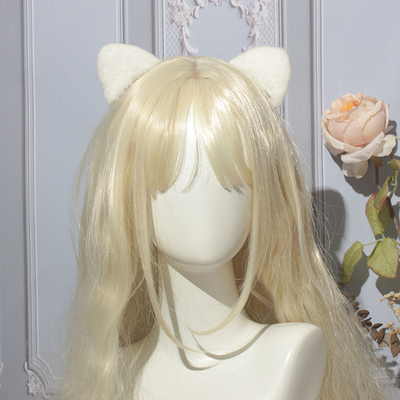 taobao agent Black and white cute hairgrip, hair accessory, photography props, women's headdress, cosplay, for girls