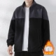 19850 Cardigan Black Grey плюс бархатный утолщение