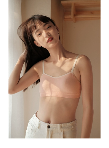 Нижнее белье для школьников, тонкий топ без лямок, хлопковая майка топ, бюстгальтер без косточек, бюстгальтер пуш-ап, для беременных, для маленькой груди