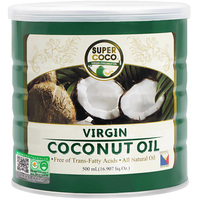 椰来香菲律宾进口有机冷榨椰子油初榨食用油烘焙mct油护发护肤纯