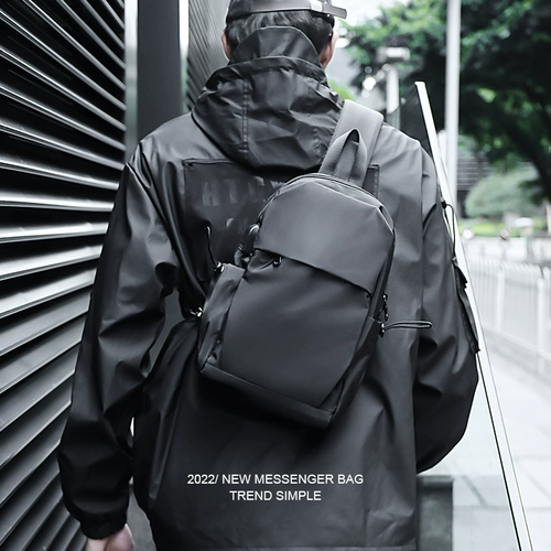 Мужская нагрудная сумка, сумка через плечо, универсальная сумка на одно плечо, рюкзак, коллекция 2022