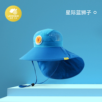 柠檬宝宝儿童防晒帽儿童渔夫帽男童防紫外线女童太阳帽遮阳帽材质是什么？