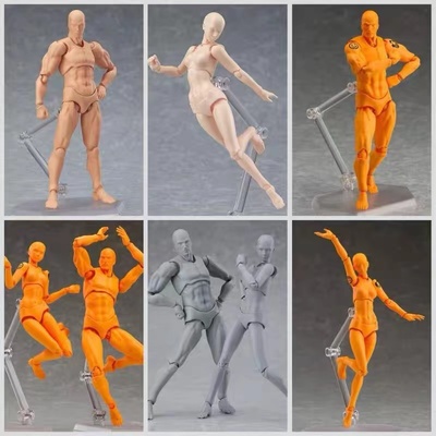 taobao agent Figma vegetarian art body model toy men and women puppet joint can move the painting reference tool SHF decoration