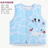 Детский хлопковый зимний удерживающий тепло жилет подходит для мужчин и женщин, бюстгальтер-топ для новорожденных, в западном стиле