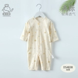 Детский летний тонкий хлопковый лонгслив, боди для новорожденных, детская пижама, летняя одежда