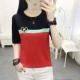 Mickey t-shirt của phụ nữ ngắn tay 2021 mới mùa hè của phụ nữ trong triều băng lụa áo len của phụ nữ đáy áo sơ mi mỏng phần - Áo phông