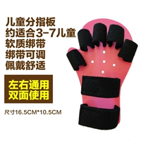 Дети разделяют кончики пальцев (розовый) около 3-7 лет (слева и справа)