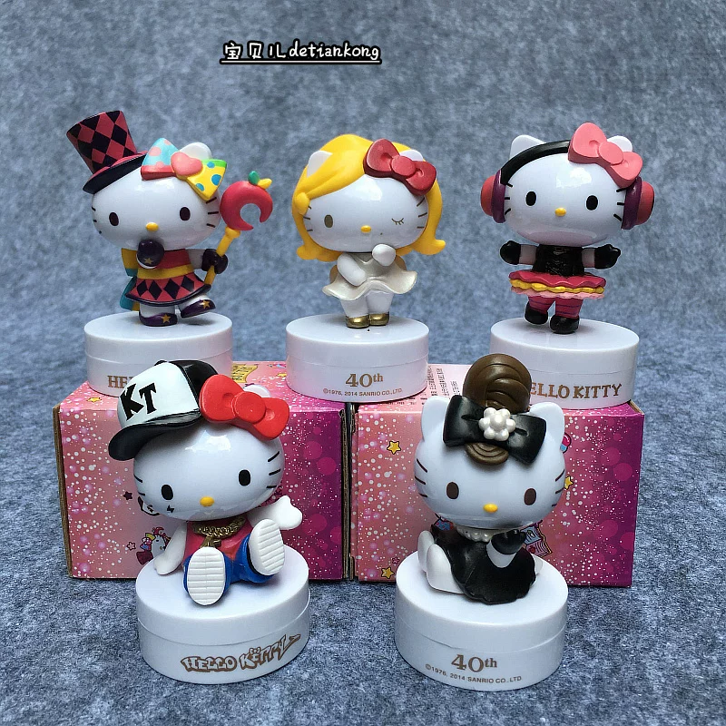 Hello kitty, variable minifigure, accessory, graduation party