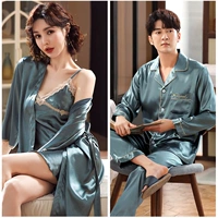 Синяя серая женщина власть+мужской набор