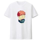 Летняя футболка с коротким рукавом, трендовая одежда, хлопковый лонгслив, круглый воротник