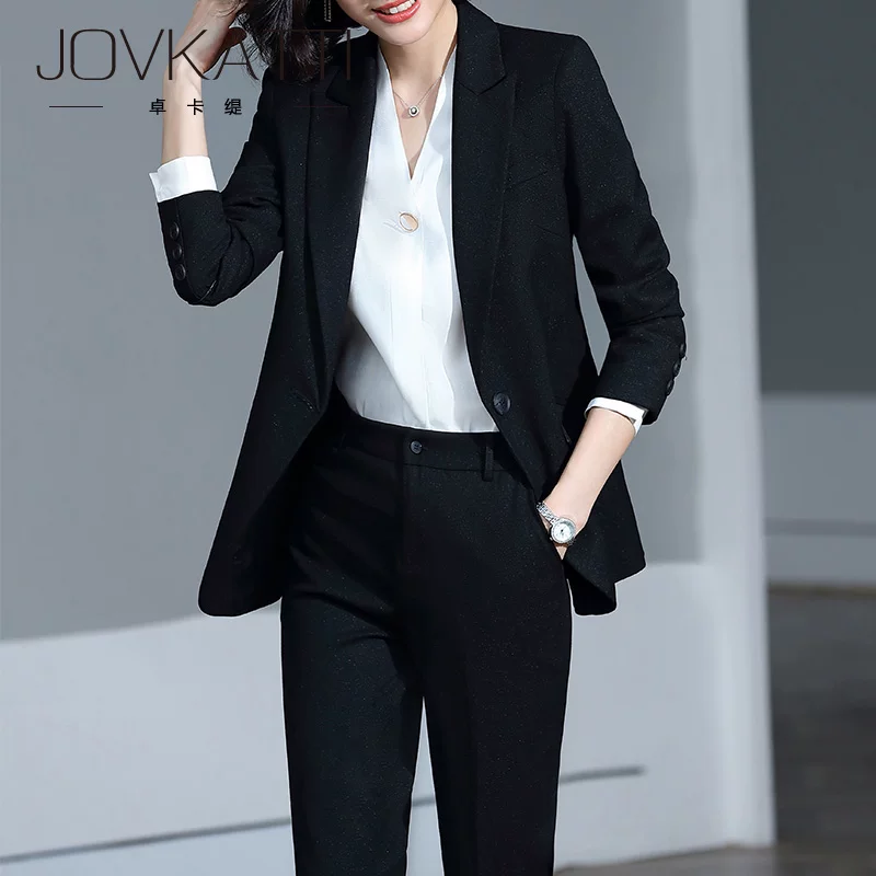Elite set, classic suit jacket, overall