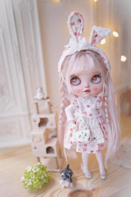 taobao agent [Agent] [Big 小] [Little Strawberry & Bear Bear] Blythe small cloth/OB24/Azone baby clothes spot