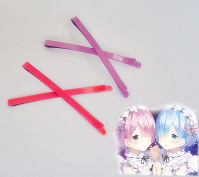 taobao agent COS universal one -word hairpin REMerremram headdress a pair from the beginning of the world