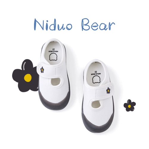 尼多熊 Детская тканевая обувь, нескользящие детские тканевые туфли подходит для мужчин и женщин для девочек, коллекция 2021