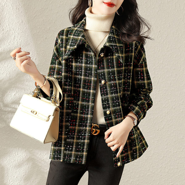 Осенняя модная ретро короткая куртка, в корейском стиле