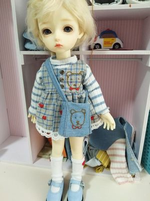 taobao agent Doll, clothing, sweater, socks, bag, set, with little bears