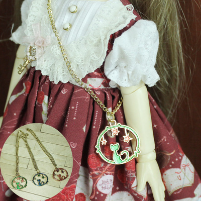taobao agent 6 -point BJD Catal Circle Cat Drop Oil Following Pine Star Cats Decoration Lolita Yosd baby clothes