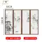 Màn hình gạc bán thấm phong cách Trung Quốc mới vách ngăn lối vào phòng khách phòng ngủ nhà có thể gập lại lá chắn di động nhà hàng văn phòng cac mau binh phong dep Màn hình / Cửa sổ
