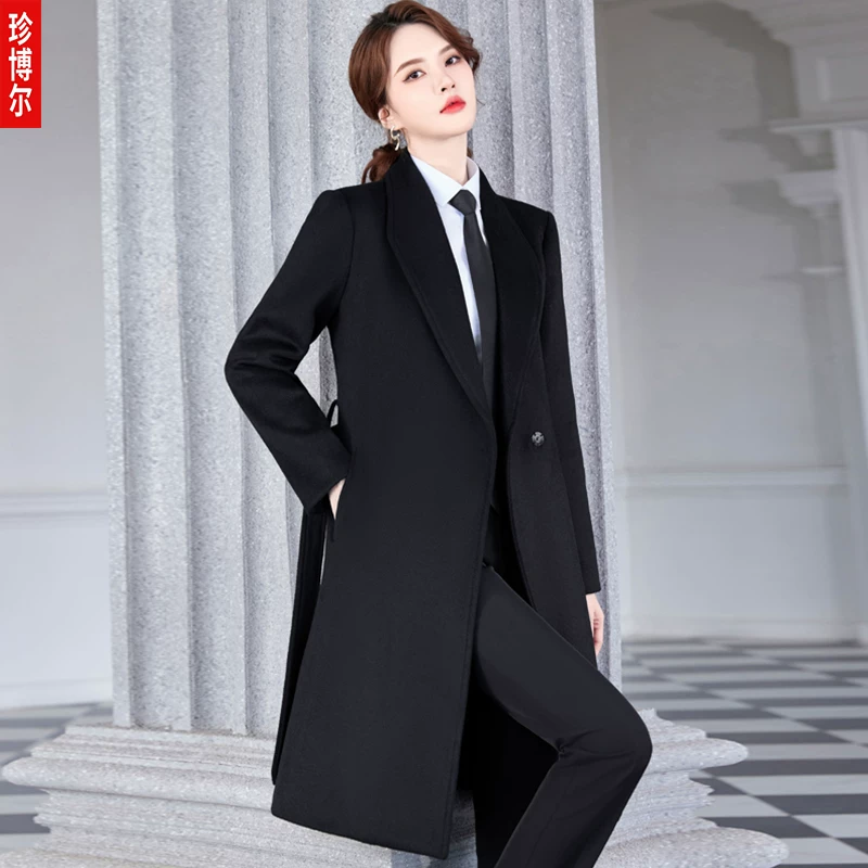 Woolen woolen coat, jacket, overall