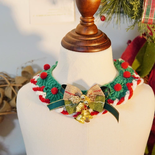 Трикотажный шарф, нагрудник, галстук-бабочка, милый слюнявчик, аксессуар