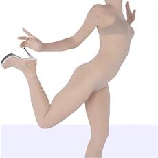 furry福瑞/兽装 zentai全身包衣kig皮外侧无缝兽装打底全包连体紧身衣