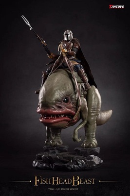 taobao agent Tantoys 1/12 fish head beast 6 -inch Mandallo mount Bresagia alien monster booking