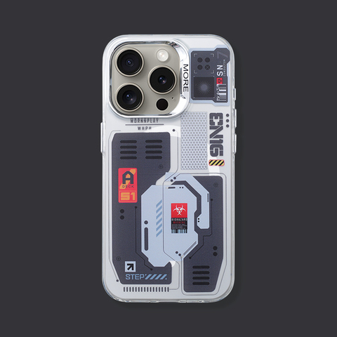 Mechanical Circuit Board MagSafe 15, 14, 13, 12, 11 iPhone Case