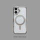 Minimal Orange MagSafe iPhone 17 Pro Max/16 Plus Phone Case – Clear Bumper, Shock Absorbing  Pro/Plus/Max/Air  – iPhone 17,  iPhone 16, iPhone 15, iPhone 14, iPhone 13