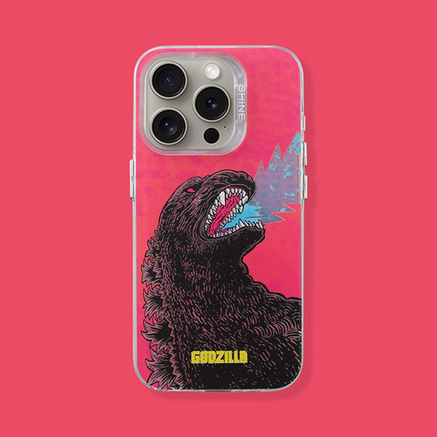 Godzilla Laser Gradient 15, 14, 13, 12, 11 iPhone Case