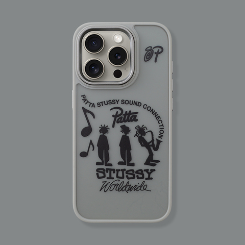 Stussy Patta MagSafe Matte 15, 14, 13, 12, 11 iPhone Case
